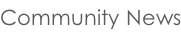 Community News